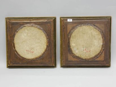 Suiveur de VOUET,
Scènes mythologiques, 
Paire...