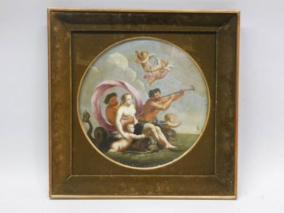 Suiveur de VOUET,
Scènes mythologiques, 
Paire...