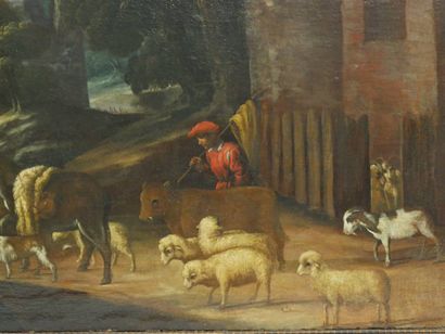 Ecole hollandaise du XVIIème suiveur de Paul...