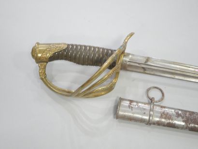 Sabre d'officier de cavalerie de ligne modèle...