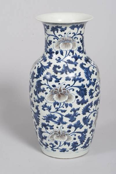 CHINE - Début XXe siècle
Vase balustre en...