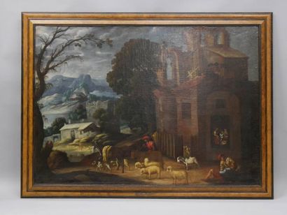 Ecole hollandaise du XVIIème suiveur de Paul...