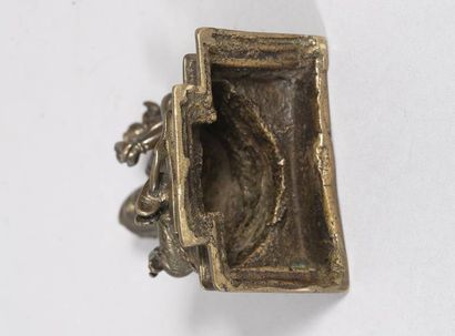 INDE, CASHEMIRE - Vers 1900
Statuette de...