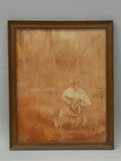 ROLL Alfred-Philippe (1846 - 1919) 
Le songe...