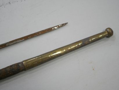 Epée d’officier type 1852/57. Clavier à l’aigle,...