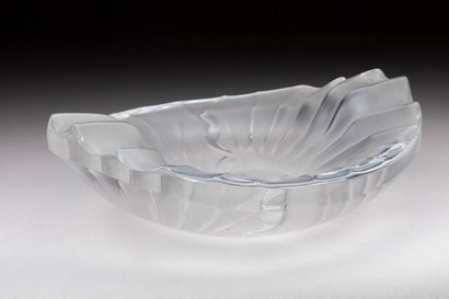 MAISON LALIQUE
Coupe creuse et mouvementée.
Épreuve...