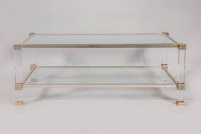 TRAVAIL DES ANNÉES 1980
Grande table basse...