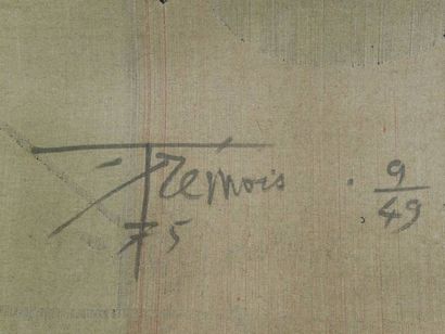 PIERRE-YVES TRÉMOIS (1921-2020) PEINTRE -...