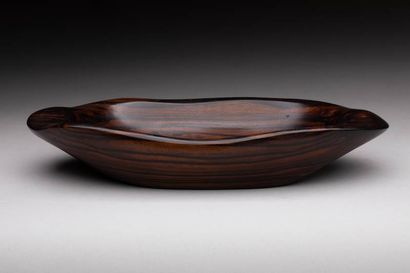 ALEXANDRE NOLL (1890-1970) 
Coupe monoxyle...