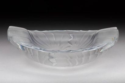 MAISON LALIQUE
Coupe creuse et mouvementée.
Épreuve...