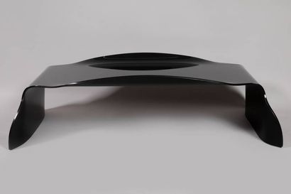 MOBILIER CONTEMPORAIN 
Table basse en verre...