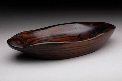 ALEXANDRE NOLL (1890-1970) 
Coupe monoxyle...
