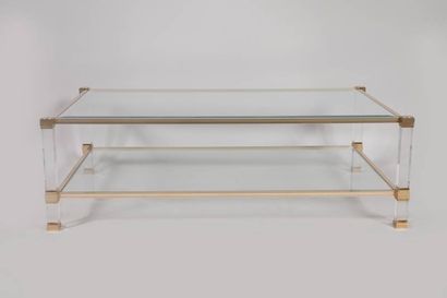TRAVAIL DES ANNÉES 1980
Grande table basse...