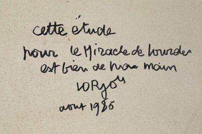 Bernard LORJOU (1908-1986)

