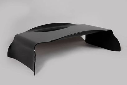 MOBILIER CONTEMPORAIN 
Table basse en verre...