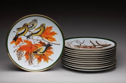 PORCELAINE FRANKLIN - DÉCOR D'ARTHUR SINGER
