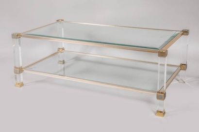 TRAVAIL DES ANNÉES 1980
Grande table basse...