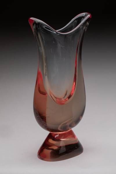 CRISTALLERIE DE SEVRES 
Vase en cristal de...