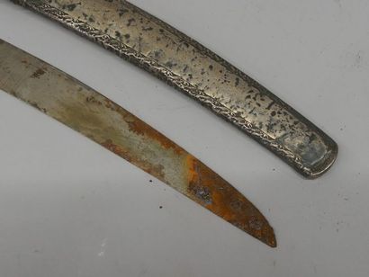 Kilij-type oriental saber. Strongly curved...