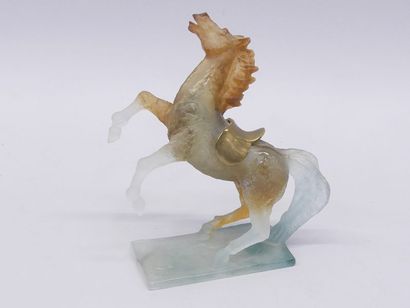 DAUM - Horse in pâte de verre circa 1980...