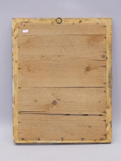 In a Regency-period carved and gilded wood...