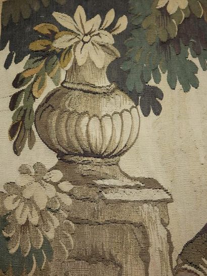 Tapisserie, scène galante,
Modèle exécuté...