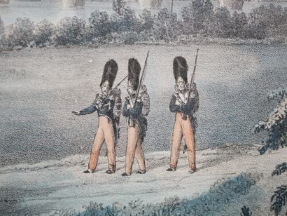 Ecole du début du XIXe siècle,
Vue d'une...