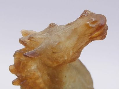DAUM - Horse in pâte de verre circa 1980...