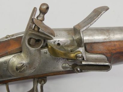 Model 1777 infantry rifle. Unmarked lock,...