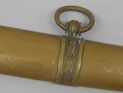Light cavalry officer's saber. One-panel...