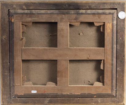 FLEMISH SCHOOL circa 1850,
Basket of flowers...