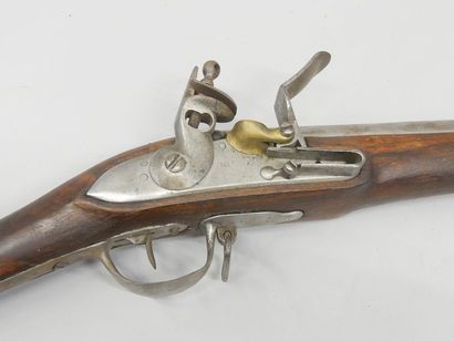 Model 1777 infantry rifle. Unmarked lock,...