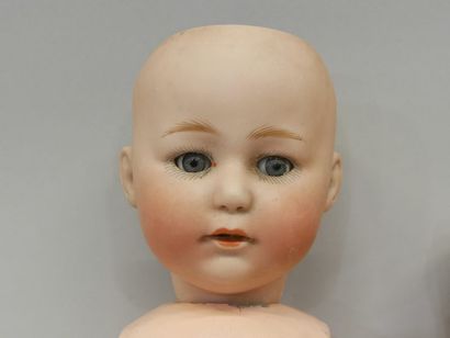 Set of 3 dolls in attic condition, fairly...