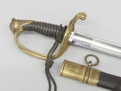 Model 1845 infantry officer's saber. Very...