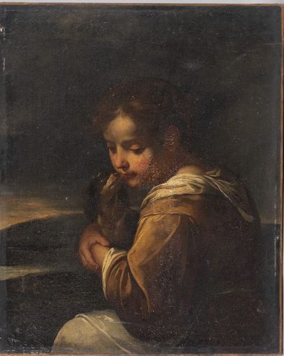 Attribué à Giuseppe ANGELI (1712 - 1798)
Jeune...