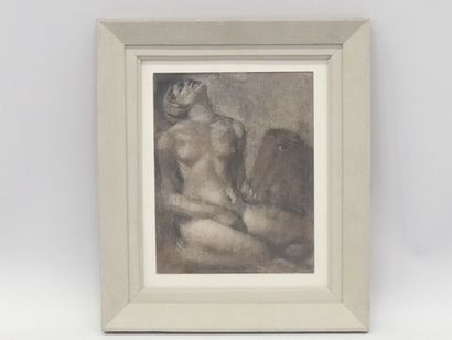 PORTIER Michel (born 1954)
Academy,
Charcoal...