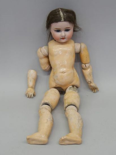 SCHOENAU HOFFMEISTER dismembered attic doll...