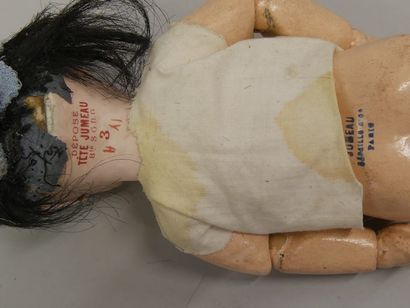 Set of 3 dolls in attic condition, fairly...