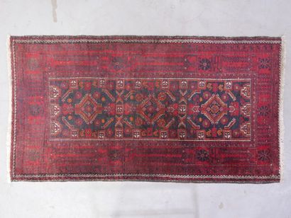 Tapis Turkmène (chaîne, trame et velours...