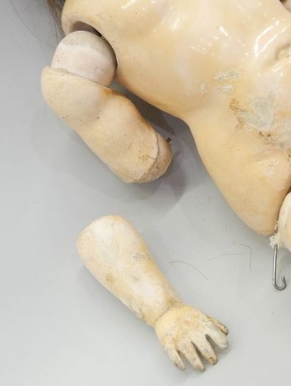 SCHOENAU HOFFMEISTER dismembered attic doll...