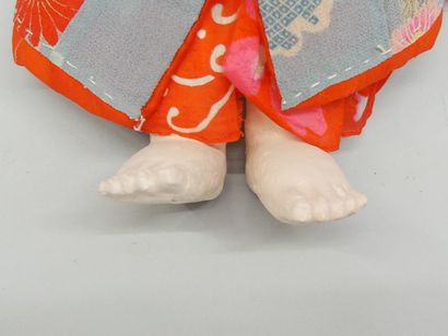 Japanese antique doll. Late 19th century....