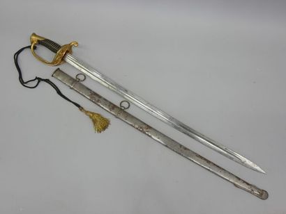 Officer's saber model 1855. Openwork frame...