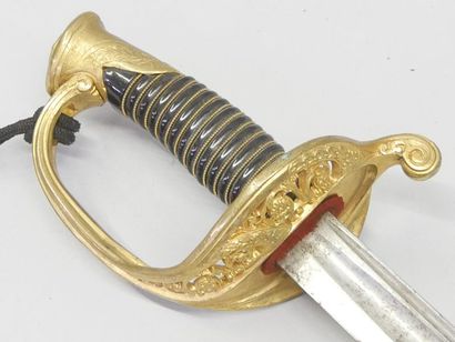 Officer's saber model 1855. Openwork frame...