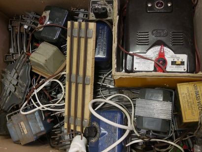 JEP and HORNBY - Large lot of 0 gauge trains...