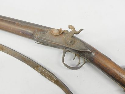 Flintlock shotgun converted to percussion....