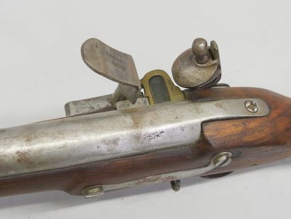 Model 1777 infantry rifle. Unmarked lock,...