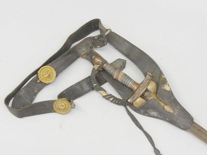 Officer's sword model 1852/57. Eagle keyboard,...
