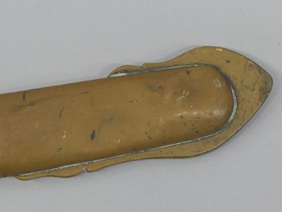 Light cavalry officer's saber. One-panel...