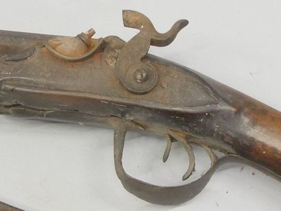 Flintlock shotgun converted to percussion....