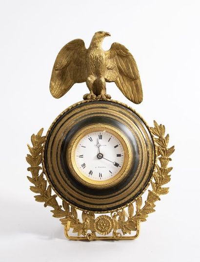 Cartel style Empire en bronze et laiton ...